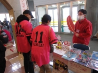 秋田ノーザンハピネッツ試合会場で募金活動を行いました！