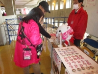 秋田ノーザンハピネッツ試合会場で募金活動を行いました。！！