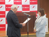 令和8年度赤い羽根共同募金広域助成交付書伝達式を開催しました